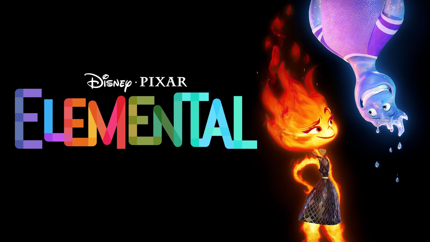 Elemental watch. Pixar Элементаль. Pixar огонь и вода. Огонь и вода мудтк.