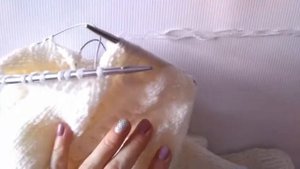 Детский джемпер с косами Реглан снизу Подробный Вяжем горловину