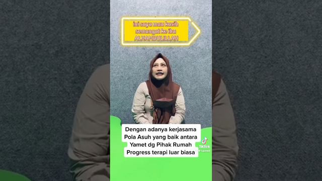 Pentingnya terapi dan pola asuh benar