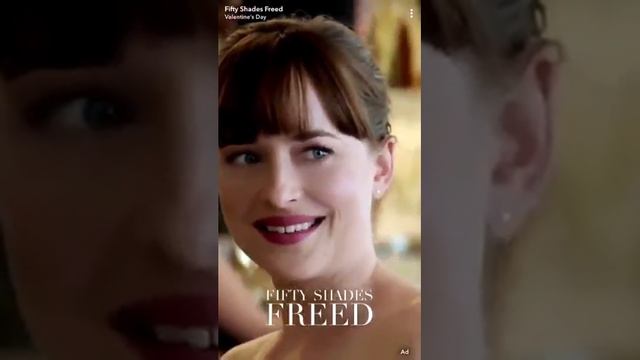 Fifty Shades Freed -  Snapchat Ad