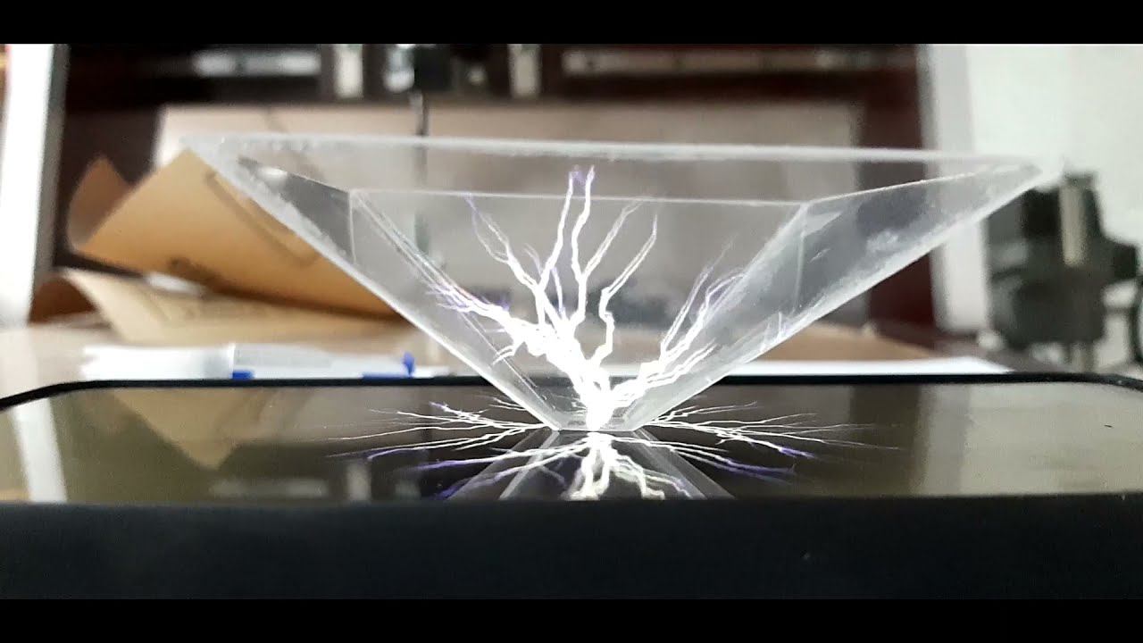 Голографическая 3D пирамида своими руками! Голограмма на твоём смартфоне.