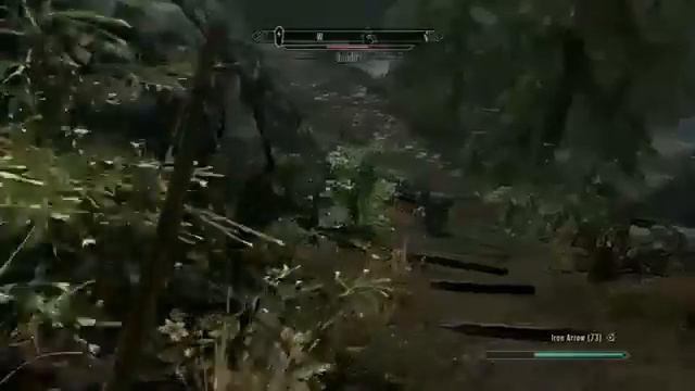 Skyrim - 360 No Scope!!! смотреть онлайн