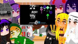 Mob Talker React To Cross Out (FNF Indie Cross)