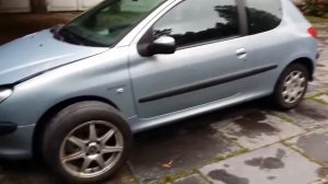 Peugeot 206 1 4 HDI  осмотр, диагностика и определение фронта работ