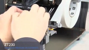 Настройка печатающей головки принтера ZEBRA ZT230