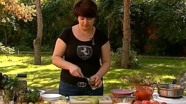 Блюдо из зеленых помидоров
