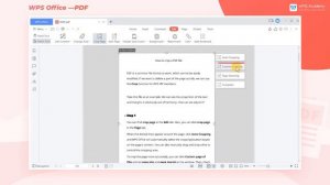 [WPS Academy] 1.3.4 PDF: How to crop a PDF file