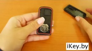 Замена батарейки в ключе Митсубиси Лансер, Аутлендер Change the battery