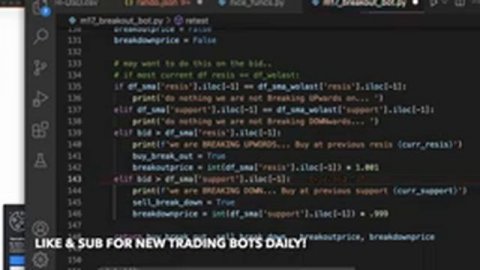 Algorithmic Trading Using Python - Full Course 2022 (7 FULL BOTS)