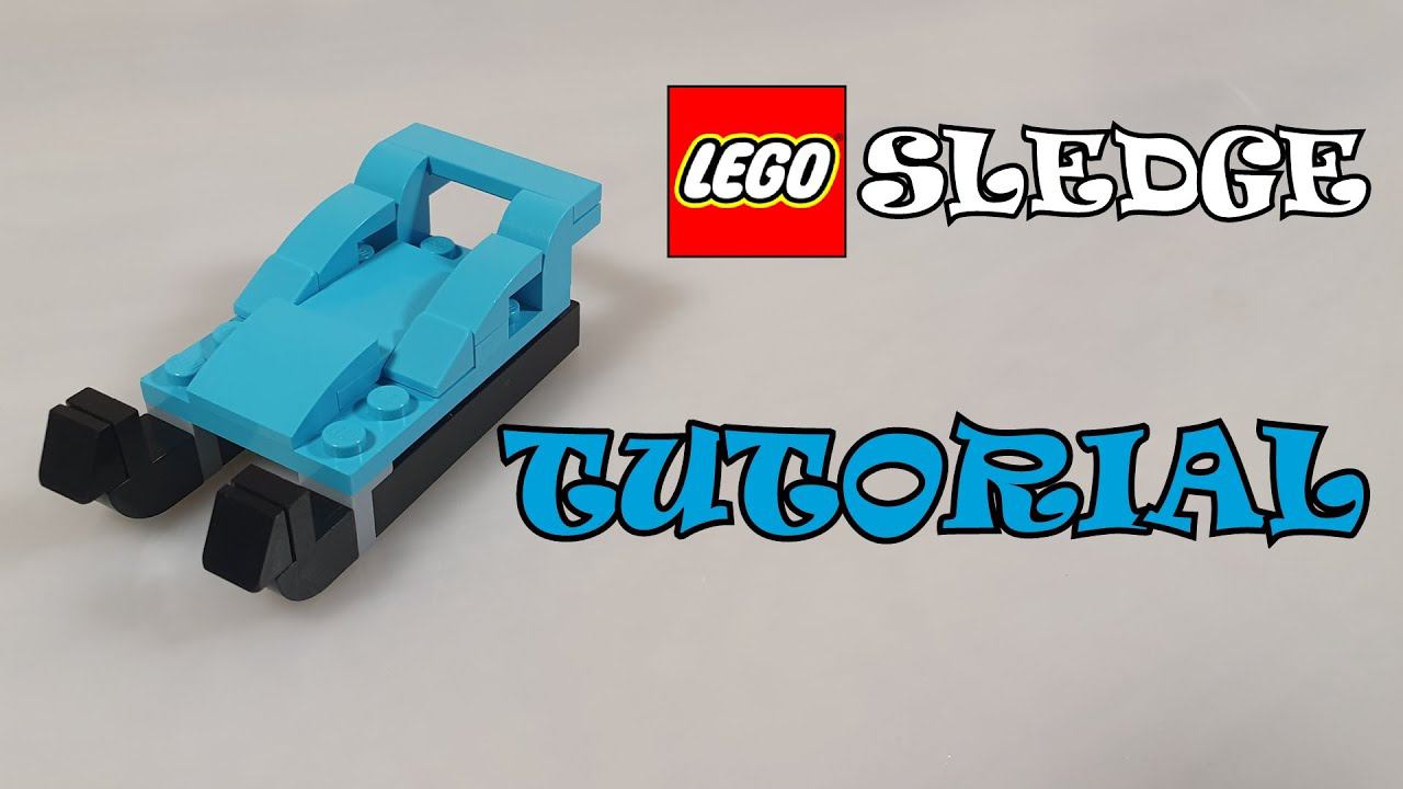 HOW TO BUILD A LEGO SLEDGE - TUTORIAL (LEGO MOCs) смотреть онлайн