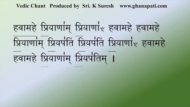 POWERFUL Mantra for Wealth | Ganaanaan Tva | Kanva Shaka | Sukla Yajur Veda | Ghana Patha | K Sures смотреть онлайн