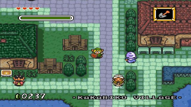 The Legend of Zelda: Parallel Worlds Прохождение на русском #4 - Бутылка, Сачок и Деревня