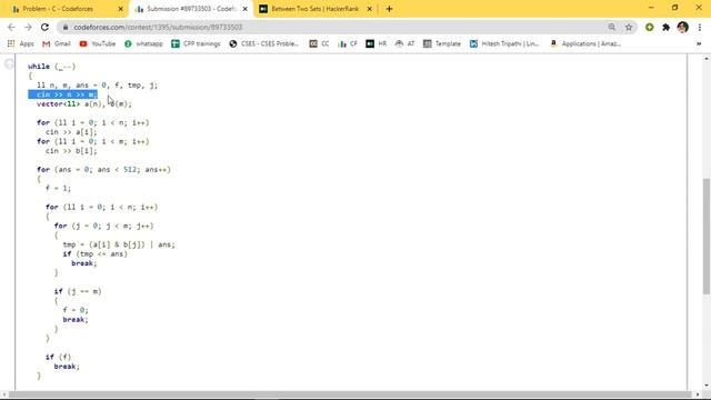 (Prob-C) Boboniu and Bit Operation | Codeforces Round 664 смотреть онлайн