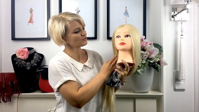 ? Учебная голова-манекен для причёсок ?DUMMY FOR HAIRSTYLES ? АлиЭкспресс №117 ? Ali-shopaholic ?