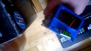 АКБ TITAN STANDART 60 Ач Проверка нагрузочной вилкой