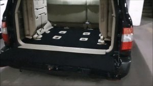 Замена ковролина на Toyota Land Cruiser 100