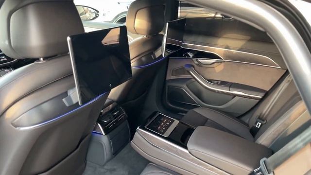 New AUDI A8 2022 (FACELIFT) -  FIRST LOOK & visual REVIEW (exterior, interior, AMBIENT lights)