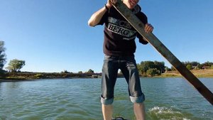 Купил огромный Sup-Board - AQUA MARINA Super Trip Tandem 14'0" Первый спуск на воду!