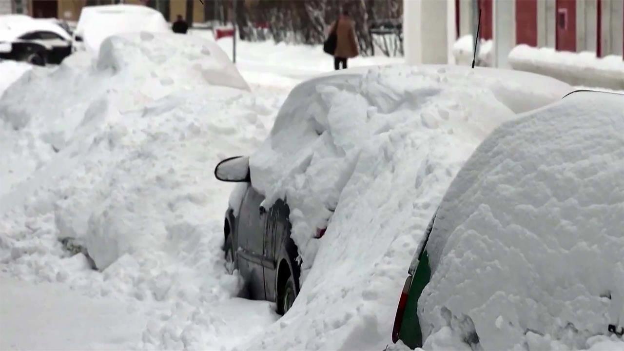 Высота снежного покрова в Москве побила 150-летний рекорд