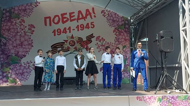 флешмоб #поёмвместе "День Победы", парк "1 МАЯ", г.Ростов-на-Дону