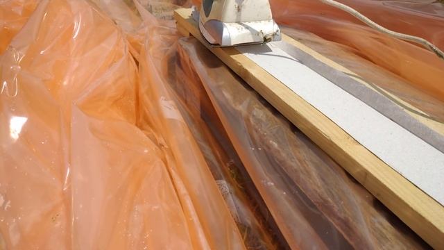 Спаять пленку для теплицы своими руками просто и быстро. Соединение пленки. смотреть онлайн