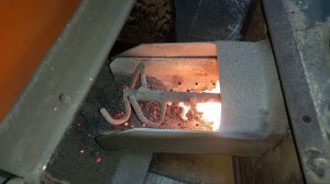 пеллетная горелка самоочистка часть 7