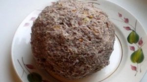 Осетинский пирог с фасолью