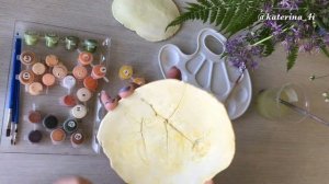 Декоративные тарелки из глины | блюдечко своими руками | сделай сама