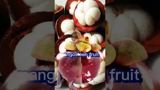 fruit split/#mangosteen #fruit #funplay #split #shorts #youtubeshorts