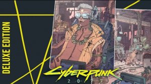 Cyberpunk 2077 распаковка Deluxe издания PS4 и первый взгляд на игру