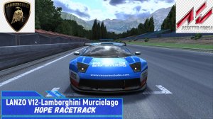 GT Lanzo V12 (Lamborghini Murciélago) - Hope Race Track | Assetto Corsa.mp4