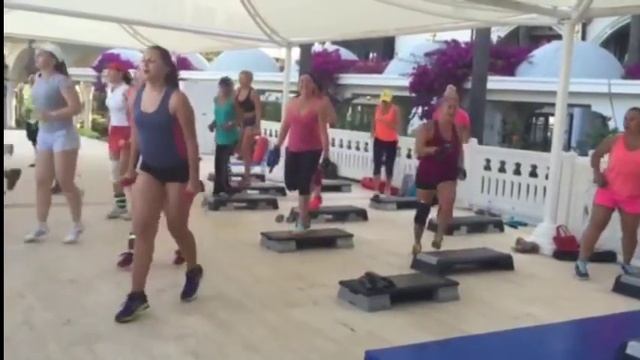 Фитнес-тур в Турцию с Еленой Санжаровской (Анталия, июнь 2015 г.) смотреть онлайн