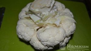 Цветная капуста вареная