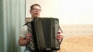 Подмосковные вечера. Караоке под баян.mp4