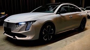 "Peugeot 508 2024": Обзор экстерьера и интерьера