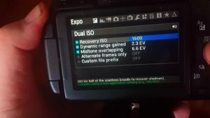 Dual Iso Module Magic Lantern