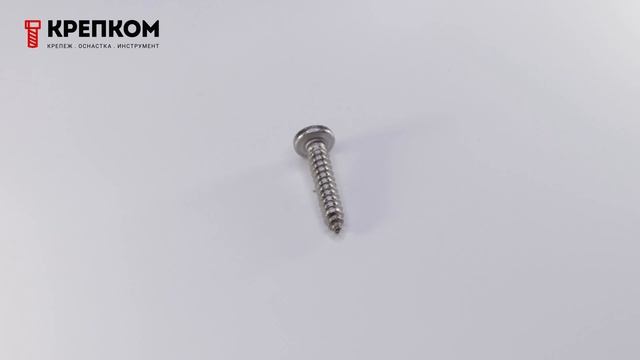 Саморез нержавеющий с полукруглой головкой DIN 7981