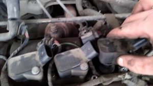 НЕ СНИМАЕТСЯ КАТУШКА (ЗАЛИПЛА) ШКОДА ОКТАВИЯ А 7