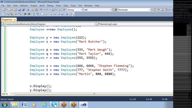 Dot Net Video Tutorials | .NET Basic Programs Tutorials - Part 2