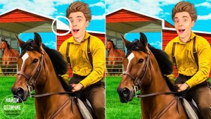 ВЛАД А4 НА ЛОШАДЯХ НАЙДИ 10 ОТЛИЧИЙ