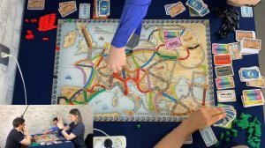 Ticket to Ride: Европа настольная игра с дополнением "1912"