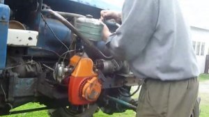 Пускач на Т-40. Ураловский мотор.