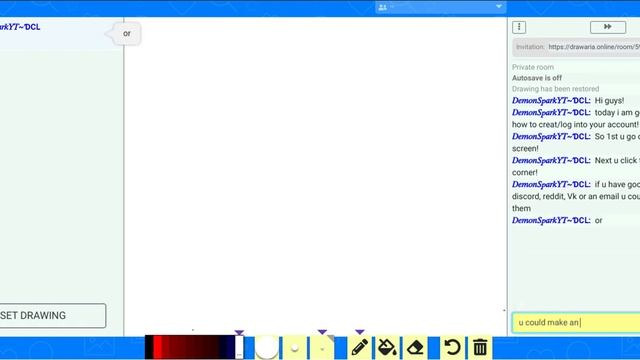 How To Create An Acc On Drawaria.online
