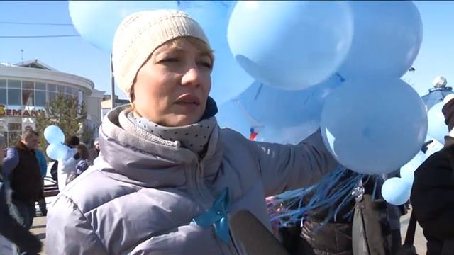 Тюмень: информационная акция "Знакомьтесь, аутизм" смотреть онлайн