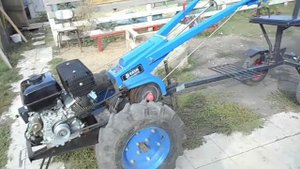 гибридный мотоблок.