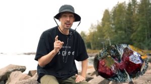 НАШЕЛ РЕДКИЙ КРИСТАЛЛ! ОПАСНАЯ ДОБЫЧА МИНЕРАЛОВ В КАРЕЛИИ!