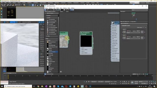 Разбираем настройки материала в Corona смотреть онлайн