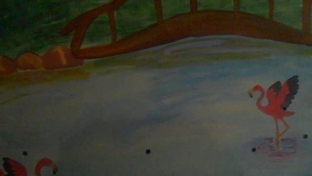 Танцующий фламинго на входе в кухню смотреть онлайн