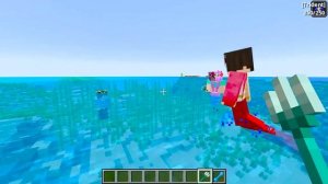 Стала Королевой Русалок и Ищу Сокровища в Майнкрафт!