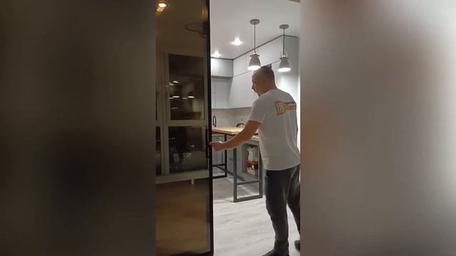 Раздвижные перегородки в квартире студии: Зонируем комнату. смотреть онлайн